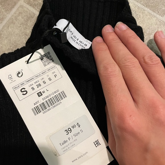 Zara Cropped Knit - Picture 2 of 3